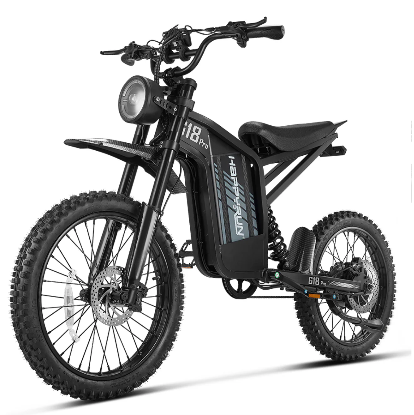 HappyRun G70 Pro Dual-Motor Dual-Battery Electric Cargo Bike