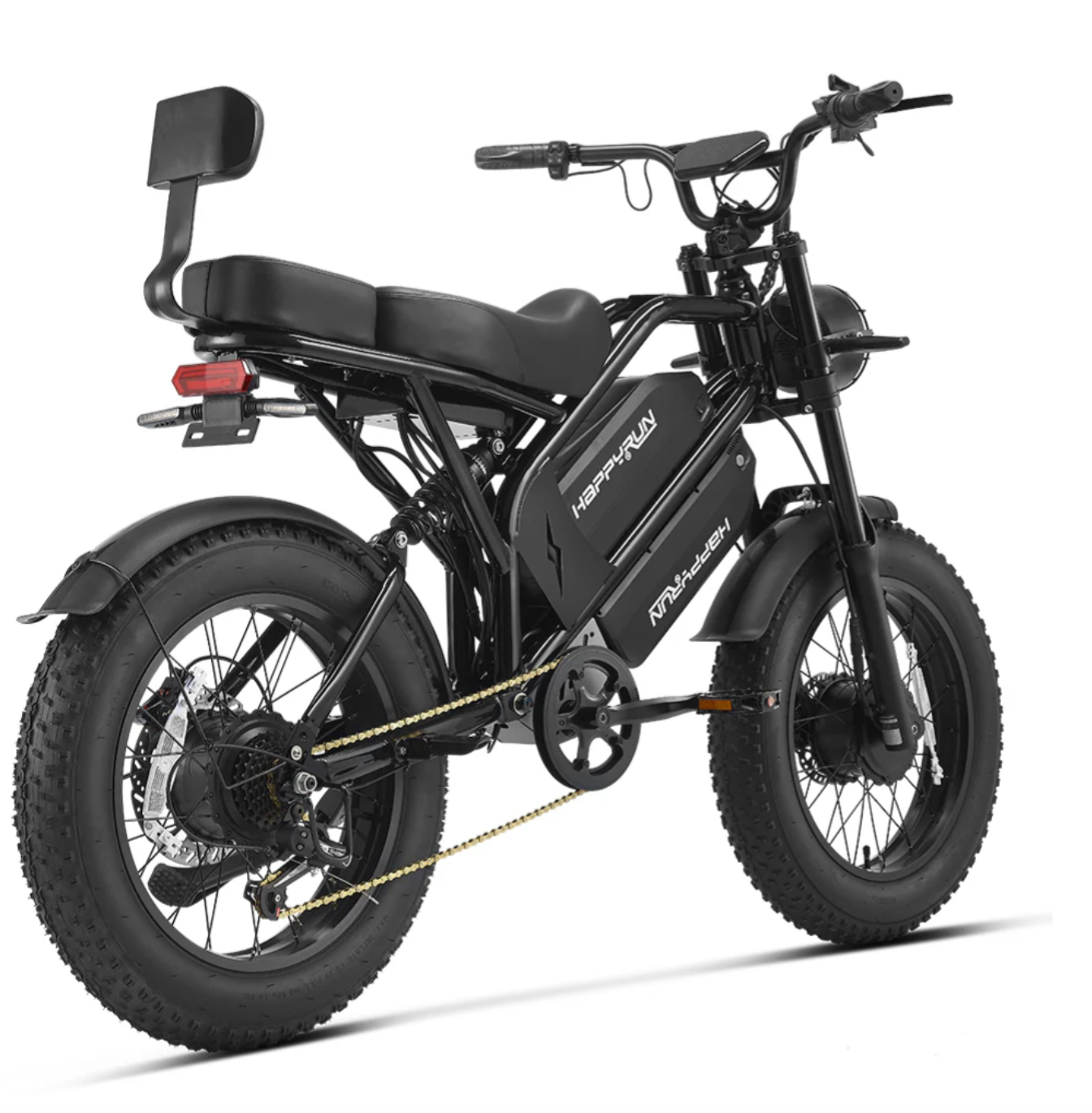 HappyRun G70 Pro Dual-Motor Dual-Battery Electric Cargo Bike