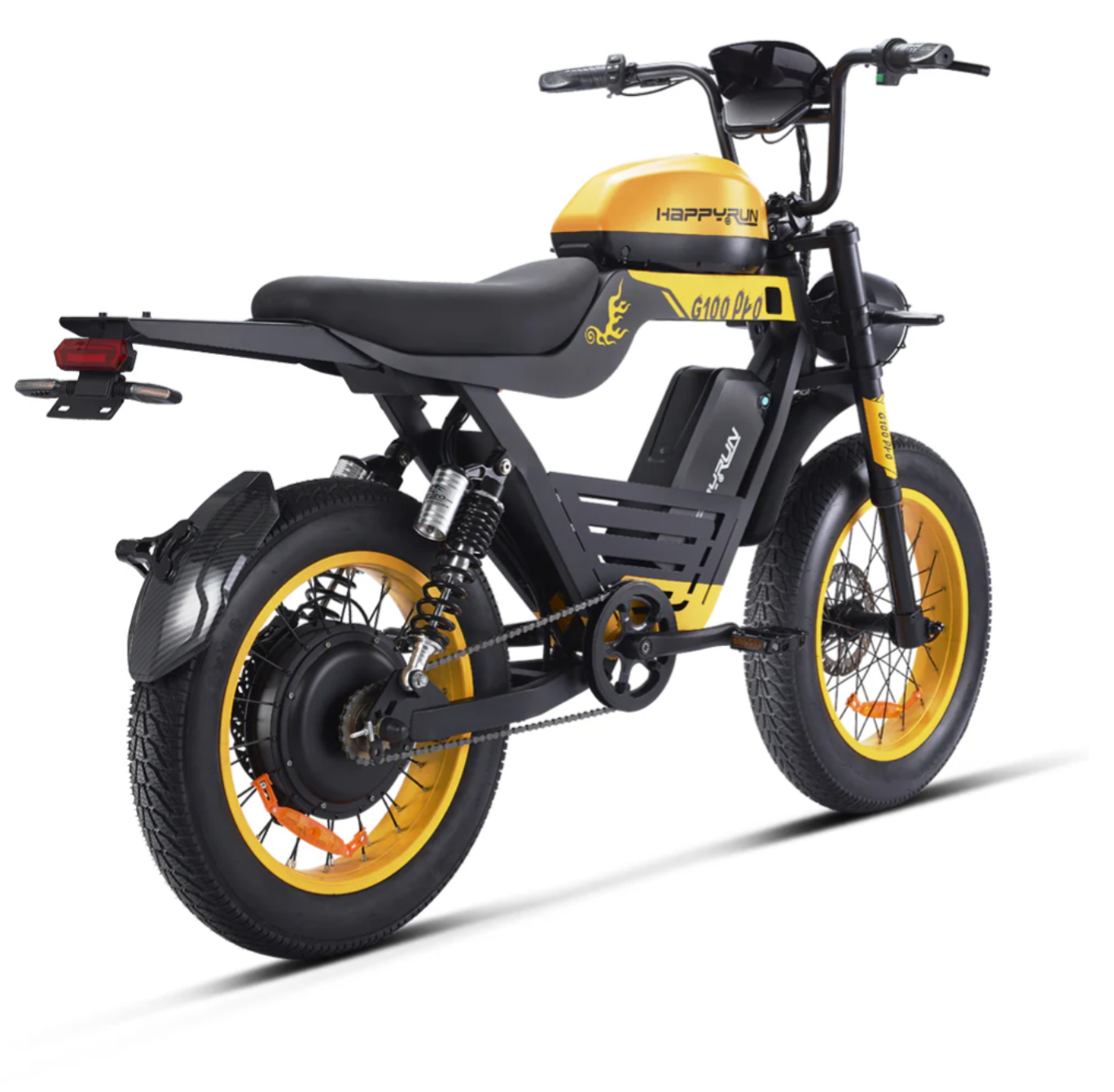 HappyRun G100 Pro 6000W Electric Bike Dual Battery