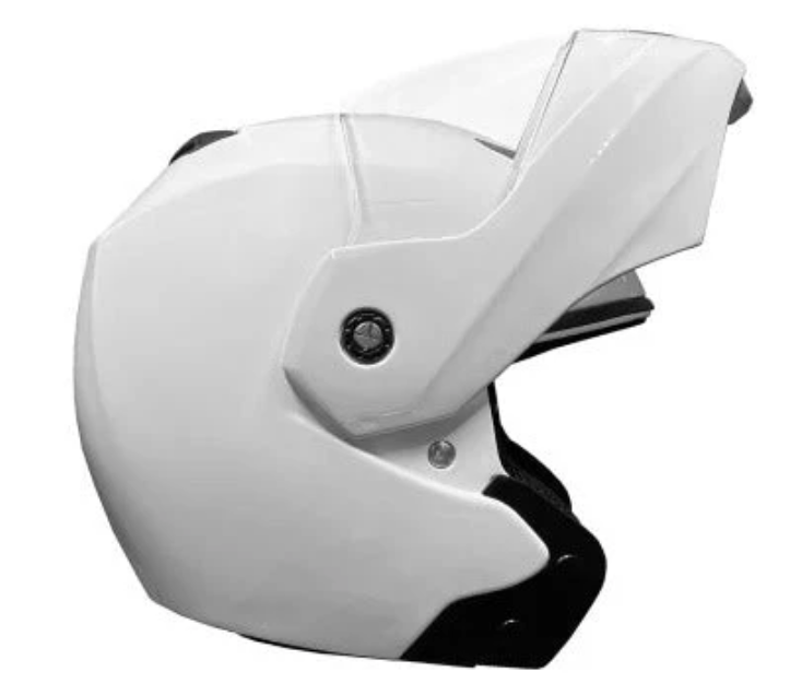 OPEN FACE MMG HELMET. MODEL CRUX . FLIP