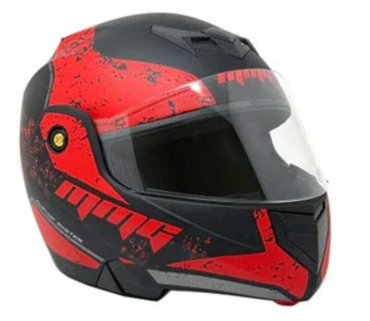 OPEN FACE MMG HELMET. MODEL CRUX . FLIP