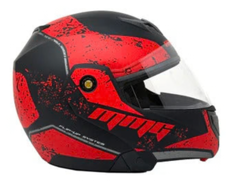 OPEN FACE MMG HELMET. MODEL CRUX . FLIP