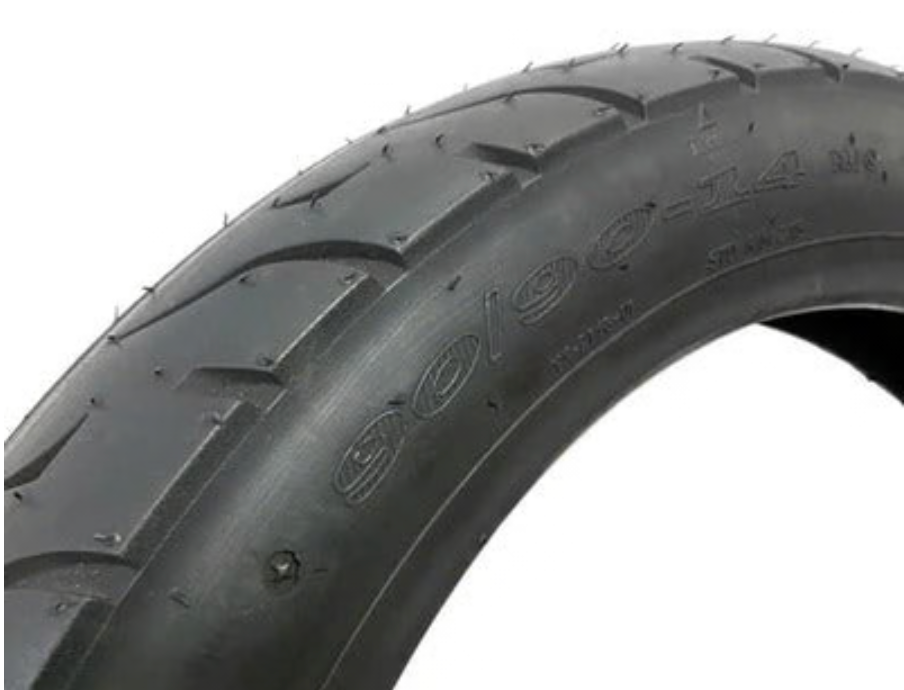 TIRE 90/90-14 6PR TUBE TYPE-MODEL P146