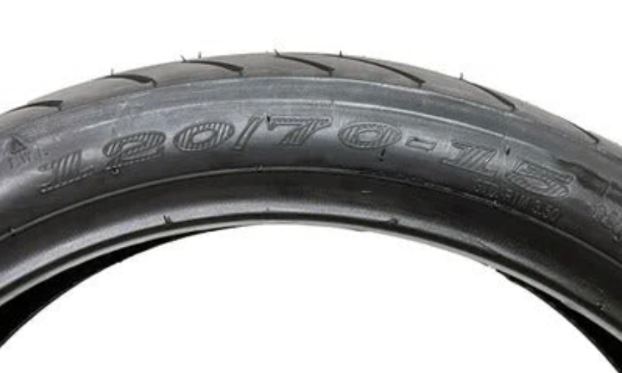 TIRE 120/70-15  - TUBELESS 4PR - STREET MODEL P159